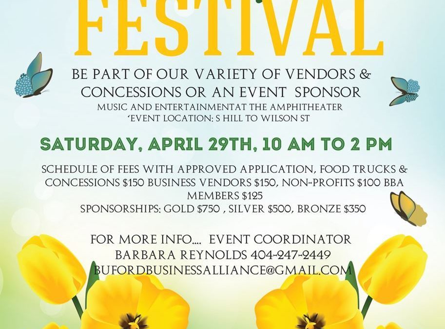 Get Ready for the Buford Spring Festival!