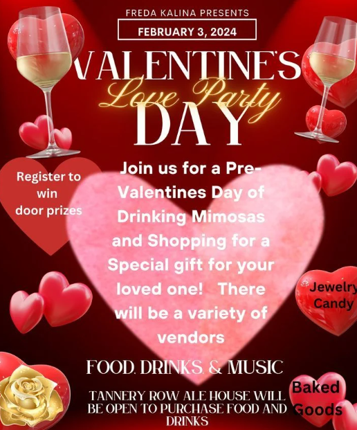 Bubbly, Shopping, and Love: The Ultimate Valentine’s Day Party in Buford!