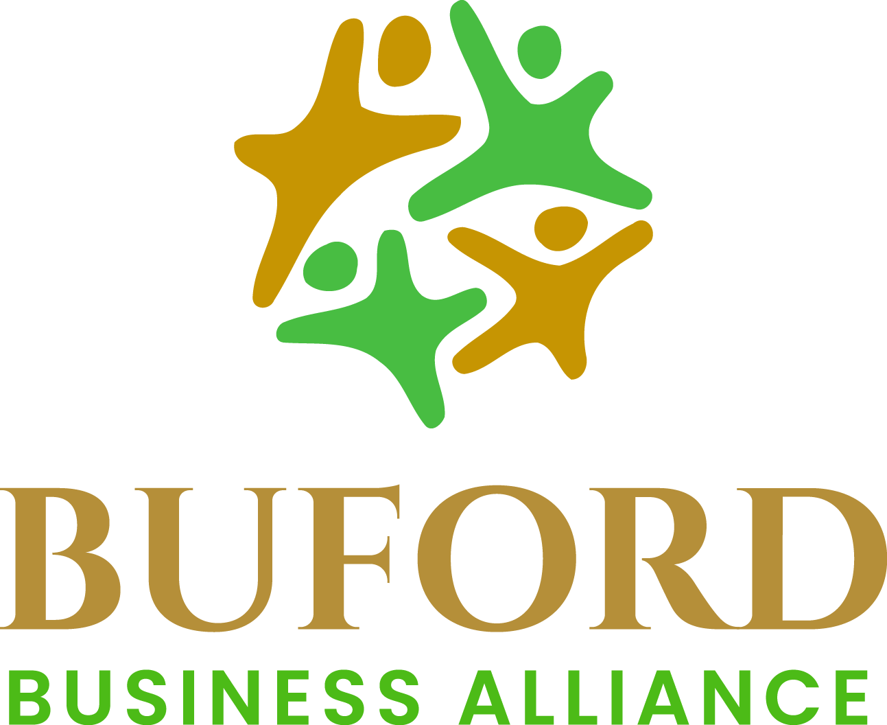 Logo of the Buford Business Alliance, epitomizing its dedication to local prosperity.